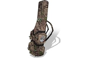 ‎NORMANI normani Rutentasche Rod Case Angelkoffer Futteral mit 2, 3 oder 4 Ruten-Fächern, Verschiedene Längen wählbar - stark wasserabweisender Fishing Rucksack