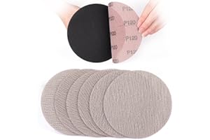 Sruhrak 30 pezzi di carta abrasiva, 150mm rete abrasiva 120 grana dischi abrasivi per levigatrici a secco levigatrici orbitali casuali