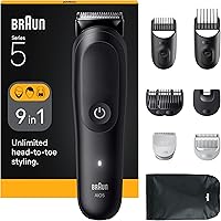 Braun MGK5410 Series 5 All-in-One Trimmer 9-in-1 Kit for