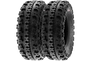 SunF A027 21x7-10 21x7x10 XC ATV UTV Quad Reifen Sportreifen Stollenreifen 6PR TL 30J E4, Satz von 2 Stück