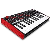 AKAI Professional MPK Mini MK3 – 25 Key USB MIDI Keyboard Controller with 8 Backlit Drum Pads, 8 Knobs and Music Production S