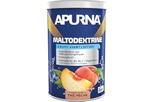 APURNA/Endurance/Avant l' éffort/Maltodextrine/Thé Pêche/Pot 500g