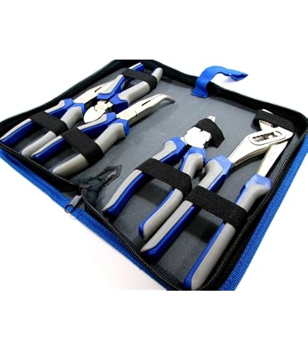 Kit E-Clip Professionale Sopnom - Attrezzo Per Montaggio E Smontaggio, Manico Rosso