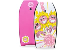 IBOARD Tabla de bodyboard ligera de 37 pulgadas con núcleo de EPS, correa de alta calidad y correa de muñeca para adultos y adolescentes