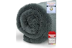 ‎IVALITY Ivality® Auto Trockentuch XXL 40x40 cm Ultra Saugstarke 1800 GSM Motorrad Twisted Towel mikrofasertuch - fusselfreie & Lack-schonende microfasertuch autopflege - & Auto Pflege