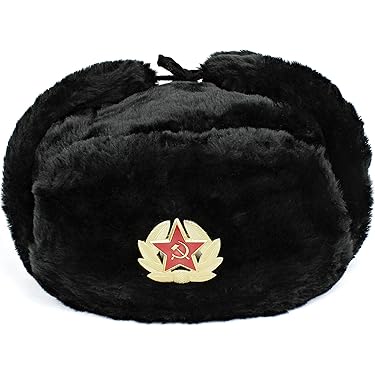 Harssidanzar Pilotenmuts, waterdicht, winter, konijnenbont, gevoerd, trappermuts, aviatormuts voor heren en dames, CU606EU, grijs, XL