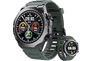 CILLSO Smartwatch Uomo Donna con Effettua o Risposta Chiamate, 1.39" Orologio Smartwatch Contapassi/Cardiofrequenzimetro/Sonno, 110+ Modalità Sportivo Fitness Tracker, IP68 Smart Watch per Android iOS