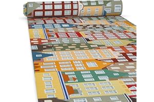 ‎ANRO ANRO Küchenteppich Küchenläufer Teppich Läufer Küche waschbar rutschfest Amsterdam Abwaschbar 200 x 52cm