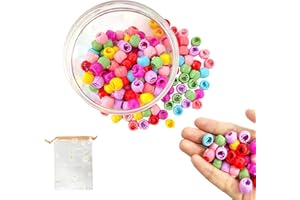 TAFACE 150 mini horquillas de color caramelo con 1 bolsa de almacenamiento de margaritas, clip de perlas de plástico redondo, clip de agarre trenzado, accesorios para el pelo para niñas