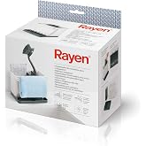 Rayen Sink Utensil Organiser Adjustable Interior Compartments Drip Tray Easy to Clean ABS Light Grey & Dark Grey Dimensions 17 x 13.3 x 11.5 cm