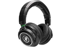 Mackie MC-350 professioneller geschlossener Over-Ear-Kopfhörer mit 50 mm Wandlern für das Studio-Monitoring, DJs, Content-Produktion und den Musikgenuss zuhause