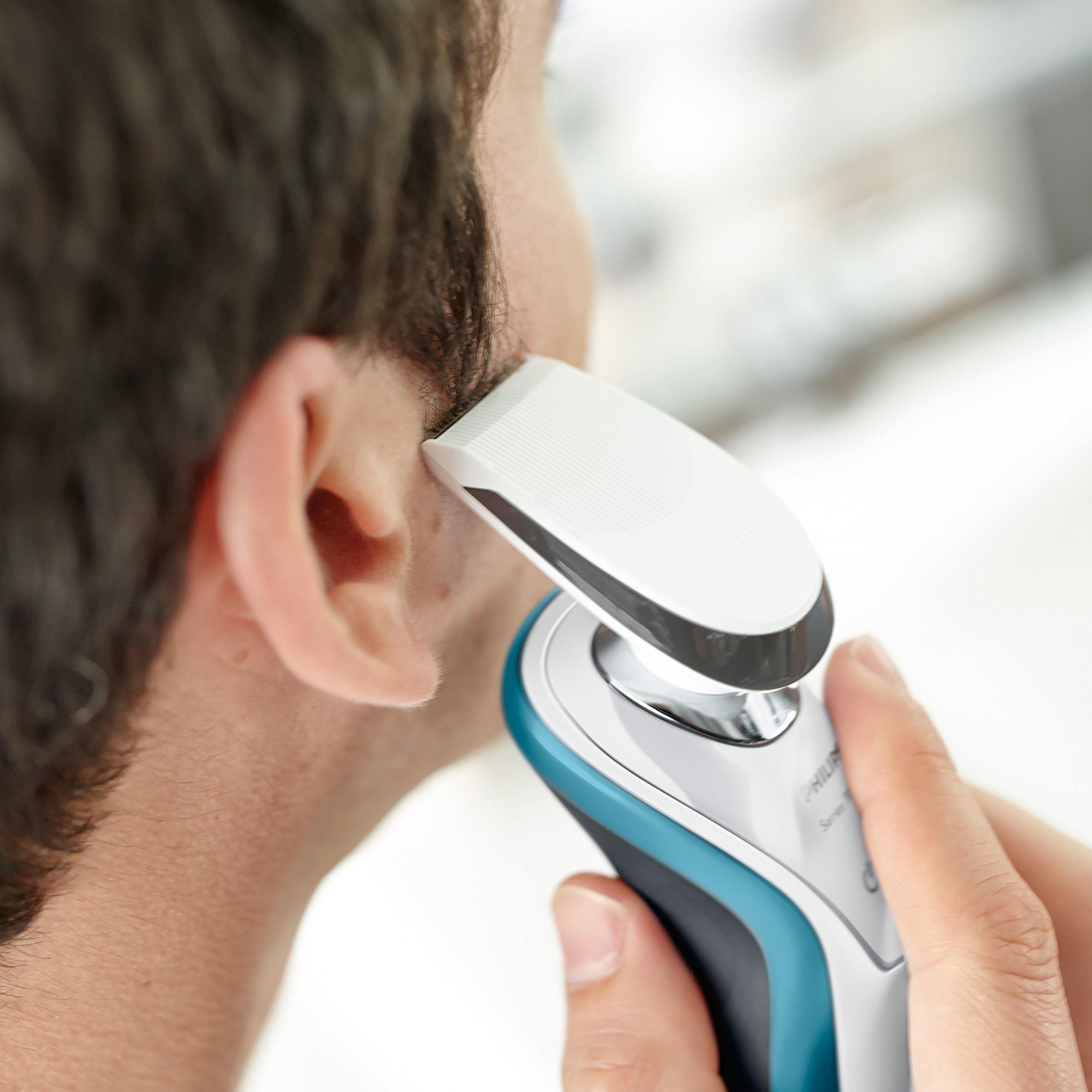 Philips-SHAVER-Series-7000-S7310-Rotacin-Recortadora-Azul-Color-blanco-Afeitadora-BateraCorriente-In-de-litio-Rotacin-Azul-Color-blanco-LED-Ergonomic