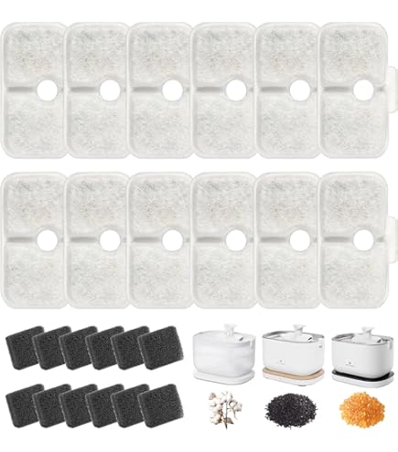 Pack de 8 filtres de remplacement pour fontaine à eau Petlibro Dockstream - Font