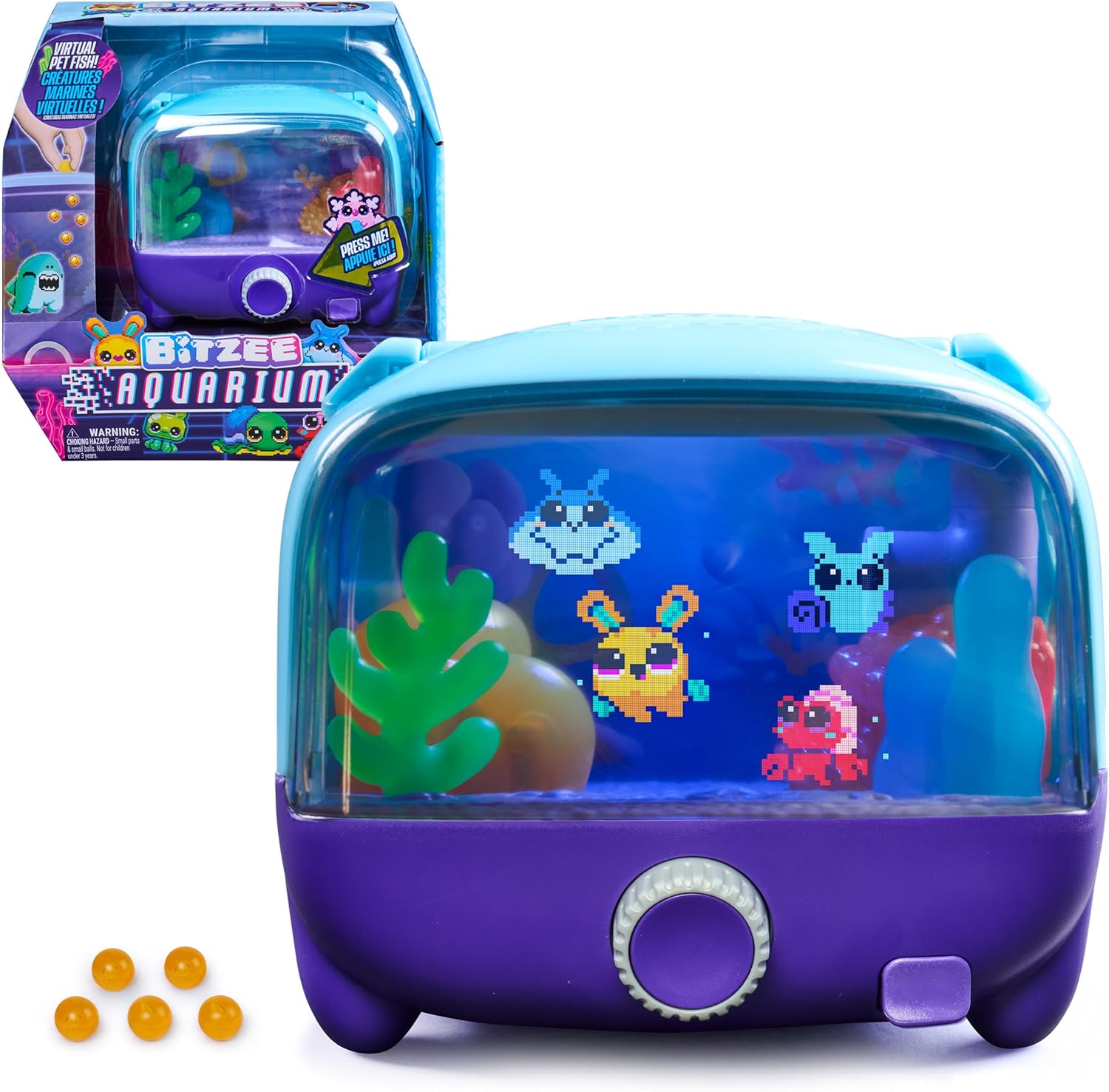Bitzee Interactive Digital Toy Pet Interactive Aquarium
