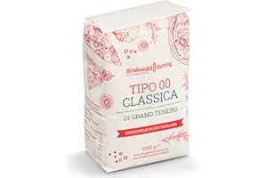 ‎BROTZUTATEN Tipo 00 Classica Di Grano Tenero 1kg, das klassische Pizzamehl für Pizza, Pinsa und Focaccia