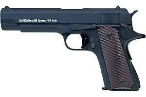 CYBERGUN Softair Pistole GSG1911 aus Vollmetall, Kal. 6mm BB, AEP-System <0.5 Joule, 203653