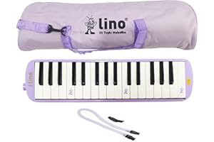 Lino Melodika 32 Tuşlu Bez Çanta Pastel Mor