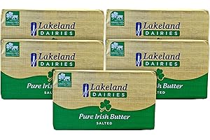 Lakeland Dairies Salted Pure Irish Butter, 250 Grams, Pack of 5