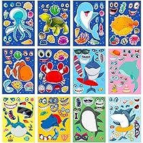 Album Stickers 3D Riutilizzabili Per Bambini 3-6 Anni | Giochi Educativi Con Animali E Stagioni - 3 Pack Divertente - Foto 11