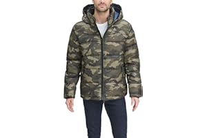 Tommy Hilfiger Płaszcz z puchem alternatywnym Mężczyźni Legacy kurtka puchowa z kapturem