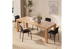 MOBILI FIVER, Mesa de Cocina Iacopo, 140(220) x90 cm, Color Madera rústica, para 6-10 Personas, Mesa Extensible de Comedor, Mesa Cocina, Salon, Made In Italy