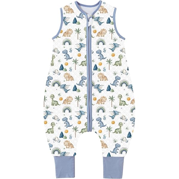 Gigoteuse Bébé Avec Pieds Unisexe En Flanelle Douce - Pyjama Sans Manches Garçon Fille 1 à 5 Ans, Surpyjama Animal Chaud Et Confortable