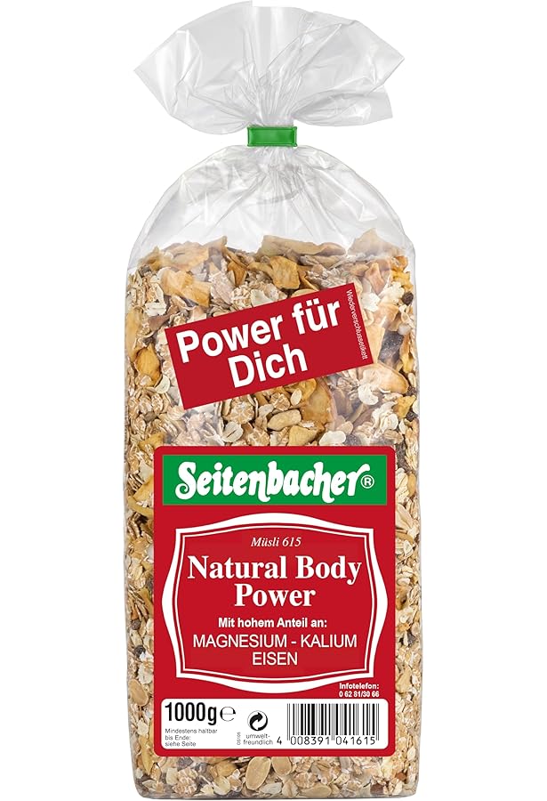 Seitenbacher Müsli Fitness-Mischung, 3er Pack (3x 750 G Packung