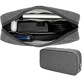 Cable Organiser Bag Waterproof Cable Bag Small Hard Drive Bag Electronic Bag Electric Organiser Cable Bag Electronics Accessories Organiser Cable Laptop Power Supply Grey S