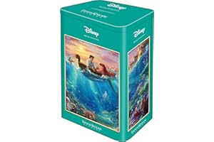 Schmidt Spiele-Disney 59927 Thomas Kinkade, Disneys Arielle, Puzzle da 500 Pezzi, Multicolore, one Size