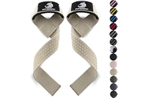 Fitgriff® Paski do podnoszenia ciężarów (wyściełane) do treningu siłowego, kulturystyki, fitnessu, martwego ciągu, dla kobiet i mężczyzn