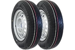 ‎THE DRIVE The Drive 2x Komplettrad 155/80R13 84N XL für Pkw-Anhänger & Caravan – Felge 4Jx13 H2 ET30 – Lochkreis 4x100 – Tragkraft 500kg – max. 140 km/h – hochwertige Ersatzräder für Autoanhänger