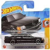 Hot Wheels - '89 Mercedes-Benz 560 SEC AMG - HW Turbo 4/5 - HKG45 - Kısa Kart - Siyah - Mattel 2023