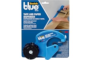 ScotchBlue M1000 maseczka ręczna do ręcznego pokrycia, do wszystkich szerokości taśmy klejącej, 1 dozownik bez ostrza, M1000-SBN