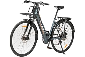 Nilox, Ebike Cargo Mid, Bici Elettrica Fino a 15 kg Anteriori e 50 kg Posteriori, Autonomia fino a 60 km, Motore BAFANG M400 250W, Batteria 13 Ah 468 Wh, Freni idraulici e cambio SHIMANO 7 velocità