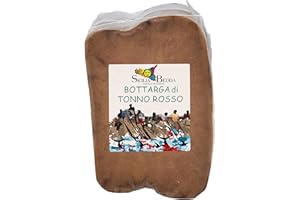 Sicilia Bedda - Bottarga di Tonno Rosso del Mediterraneo - Prodotta nelle Tonnare Trapanesi - Varie Grammature (Grammi 145_165)