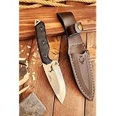 Outdoor Picnic Camping Knife Kitchen Knife Chef Knife Pocket Knife with Knife Case (Kmpx02)