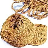 MW.Shop.24 Kokosseil/Kokosgarn Baumbinder - 4mm / 25m - 100% BIOLOGISCH - Baumanbinder aus Kokosfaser - ungefärbte Naturfaser