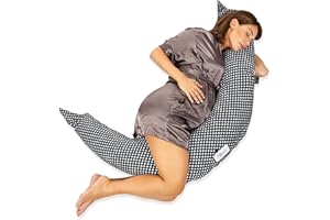KOALA BABYCARE Coussin de Grossesse pour Dormir XXL - Coussin Allaitement Confortable Multifonctionnel - Housse Amovible 100% Coton