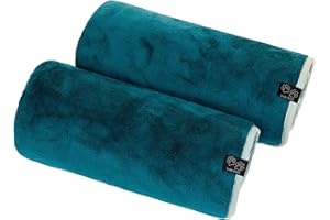 Lucky Paws® Serviette Chien Super Absorbante – Serviette pour Chien Ultra Douce, Luxueuse et Épaisse 140x80cm, Serviettes en Microfibre Artisanales et Faites Main pour Chiens (Lot de 2, Bleu Sarcelle)