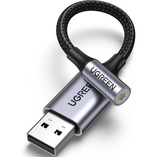 ROCCAT Juke - Carte Son USB 7.1 Virtuel + Adaptateur Casque - Amélioration Audio Pour Gaming