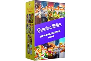 Geronimo Stilton: 10 Book Collection (Series 4) Box Set (Valentine's Day Disaster, The Race Across America, The Way of the Samurai, The Wild Wild ... ... Series 4): The 10 Book Collection (Series 4)