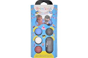 GO MANGA GRIM'TOUT Set complet Super héros, GT41223, 4 couleurs