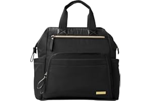 Skip Hop 200150 Main Frame Wide Open Backpack, Black