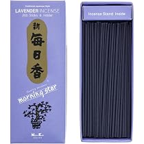 Nippon Kodo Japanische Vanille Räucherstäbchen – 50 Stäbchen Mit Halter, 25 Min. Brenndauer