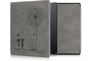 kwmobile Custodia eReader Compatibile con Amazon Kindle Oasis 10. Generation Cover - eBook Reader Flip Case - Cover eReader Magnetica Pelle PU Amore