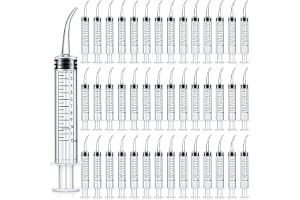 100-pack /200-pack Dentalspruta med böjd spets 12 ml tandläkarspruta Engångsspruta för sköljning av tonsillstenar Injektionsv
