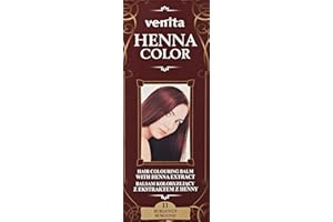 ‎VENITA VENITA - Henna Color Balm - 75ml - Burgundy - Unisex - 24 Farben Verfügbar - Natürliches und Glänzendes Finish, Haarpflege inklusive