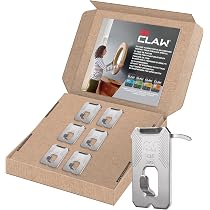 Krallen-Bilderaufhänger Für Trockenbauwände - Bis 18 Kg, Nagelfrei & Beschädigungsfrei