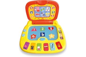 Ordinateur portable Laugh & Learn Peppa Pig PP02 - Jouet électronique
