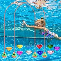 SEMINISMAR Tauchringe Für Kinder - 2-teiliges Pool Spielzeug Für Wasserspaß